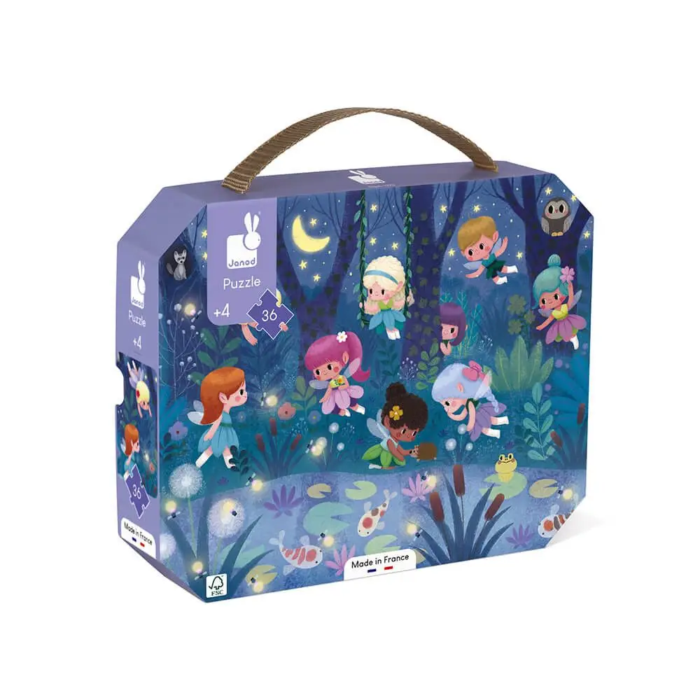 PUZZLE HADAS Y NENUFARES - 36 PZAS