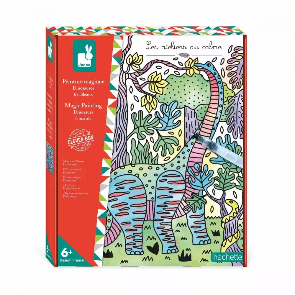 PINTURA MÁGICA DINOSAURIOS