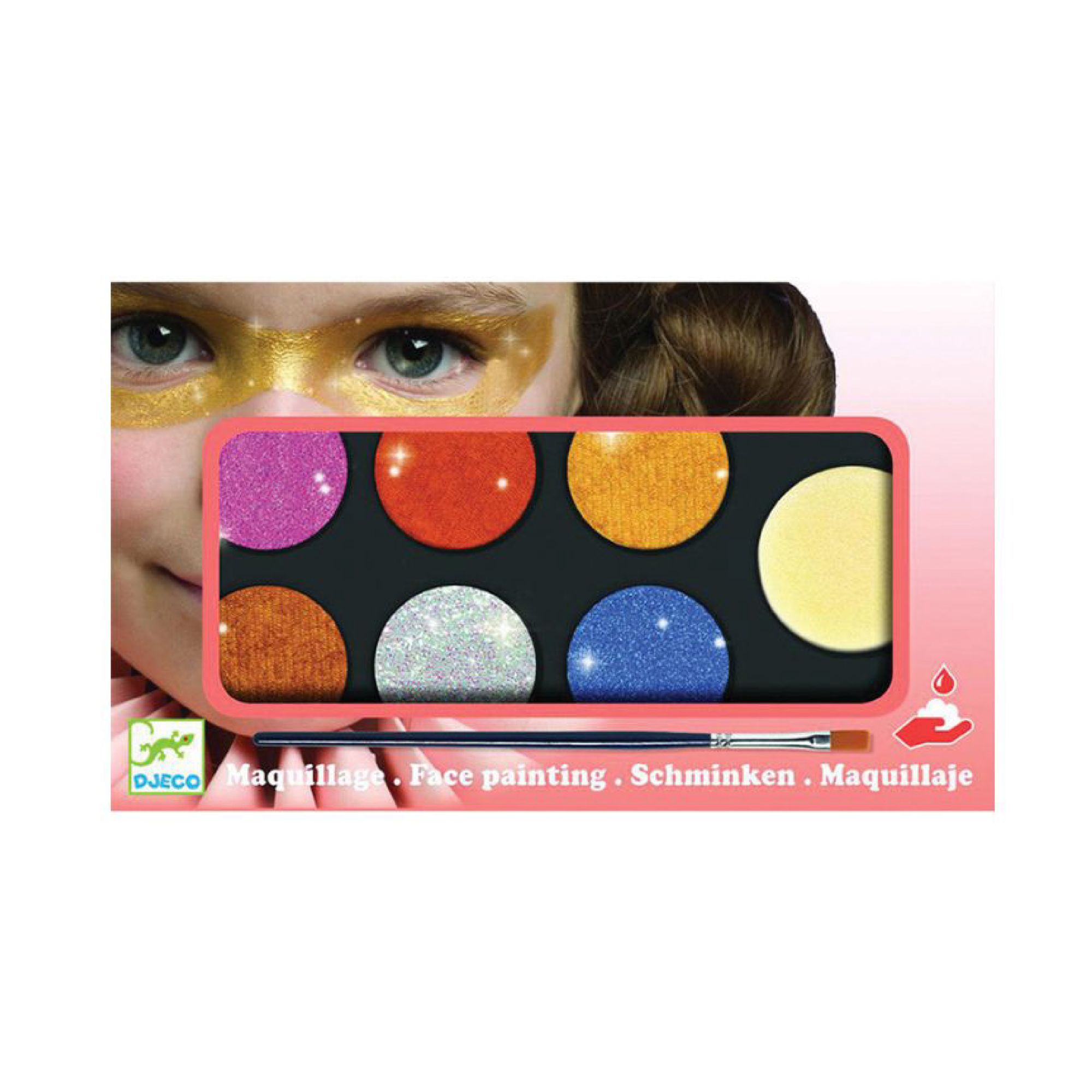 Maquillaje Paleta Metalizado