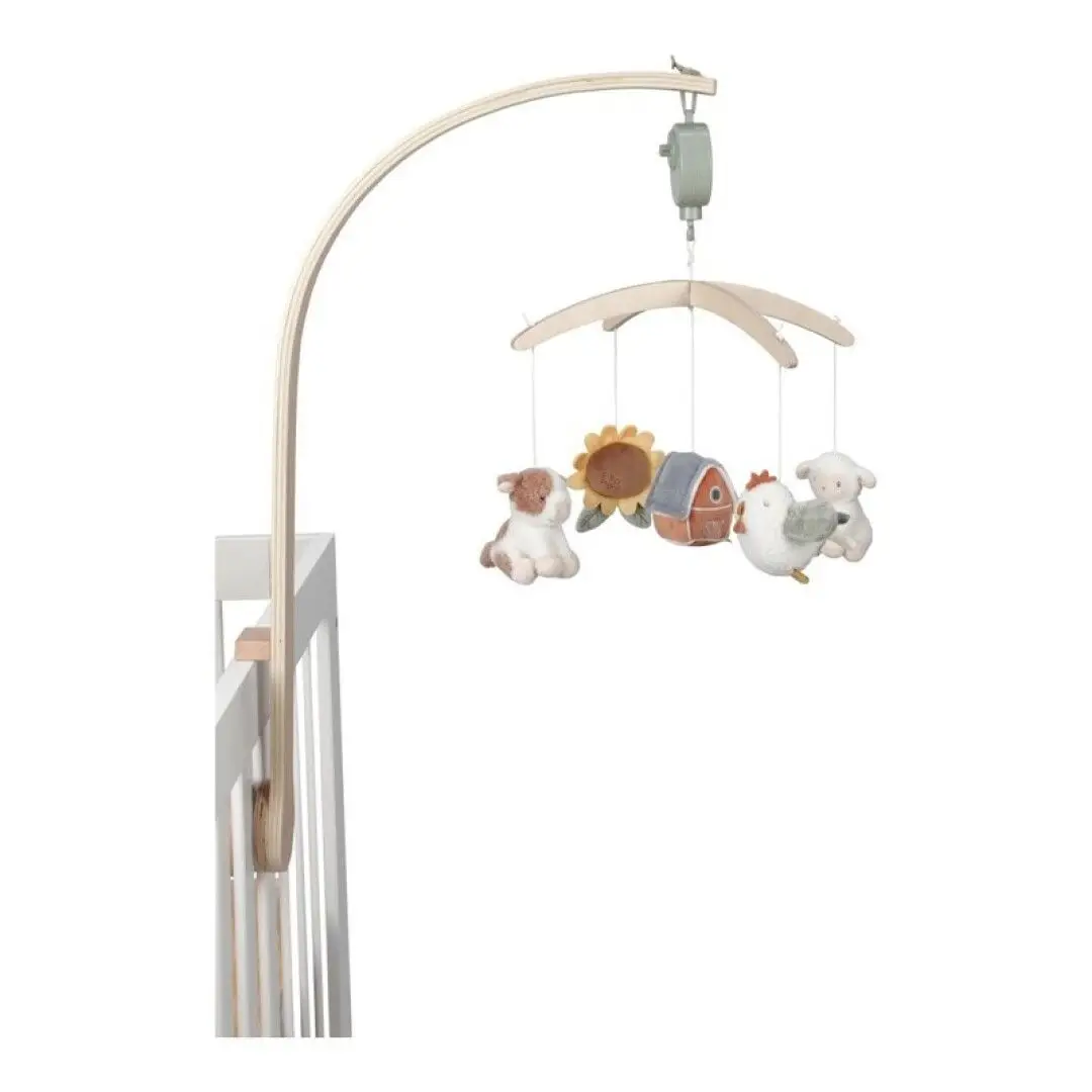 MOVIL MUSICAL DE MADERA LITTLE FARM