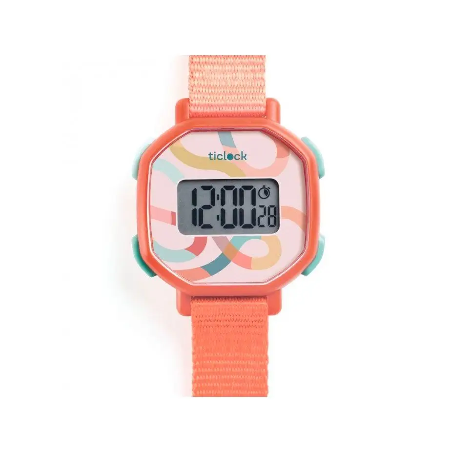 Reloj Digital Pastel Volute