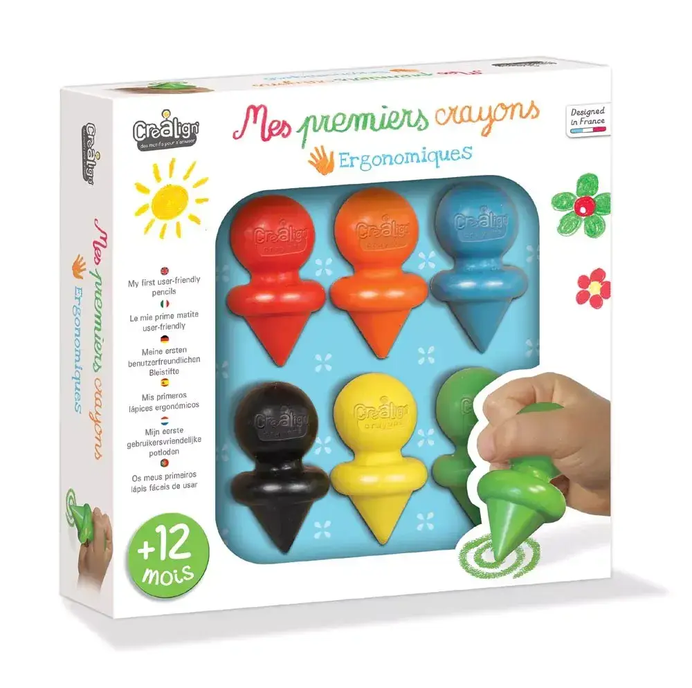 Mis primeros Crayones. 6uds