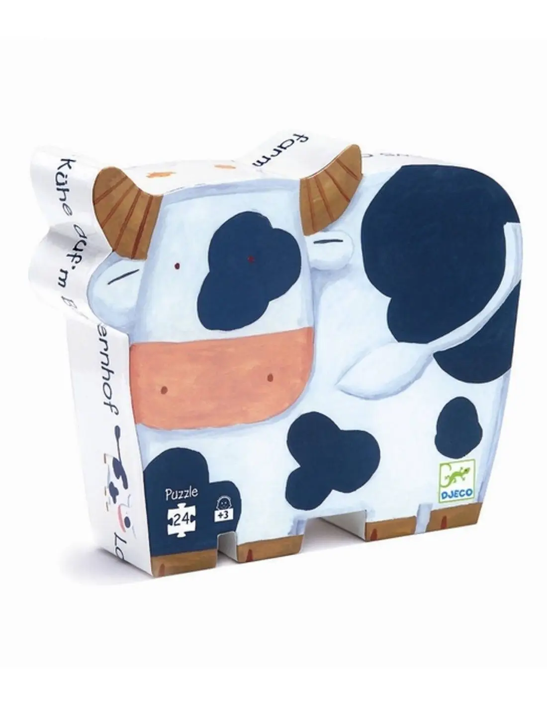 Puzle Silueta Vaca - 24 piezas