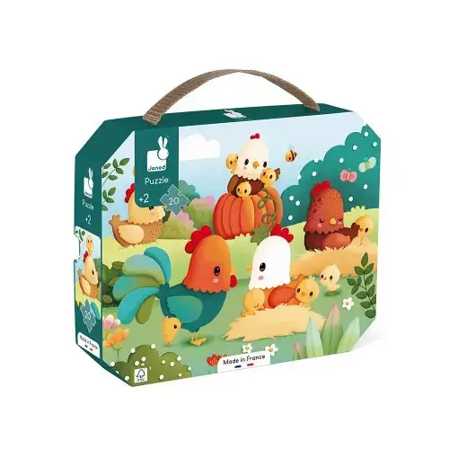 Puzzle Bienvenidos al Corral 20 piezas