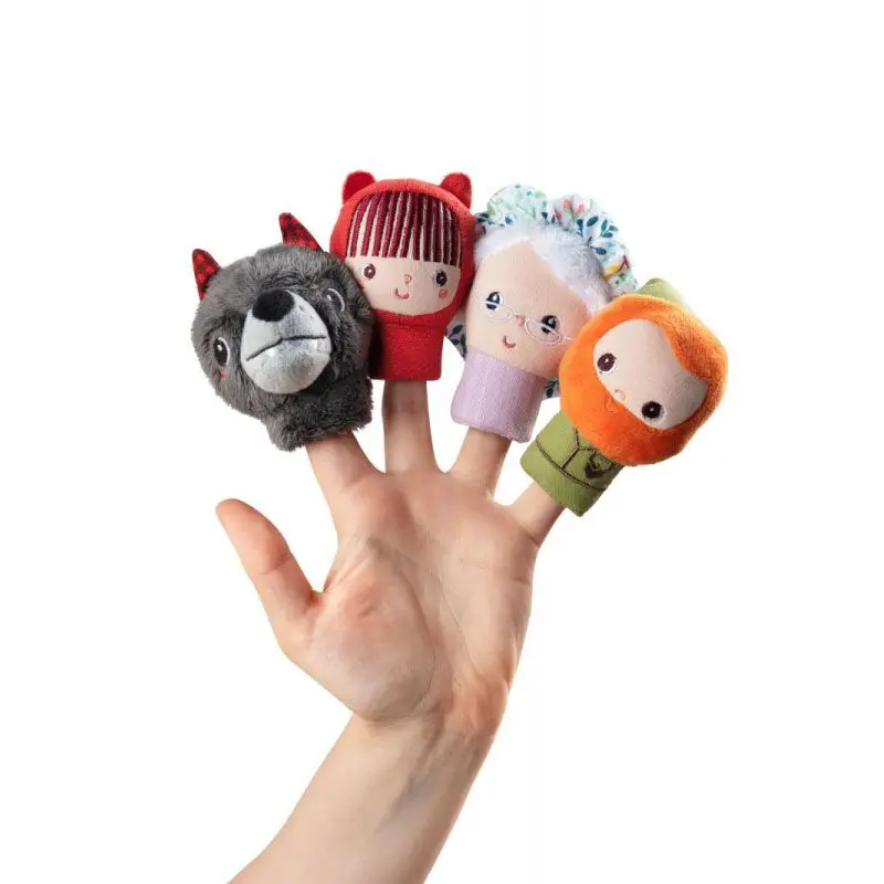 MARIONETAS DE DEDO - CAPERUCITA ROJA