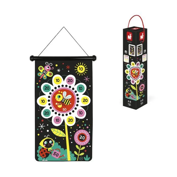 JUEGO DE DARDOS MAGNÉTICOS JARDIN