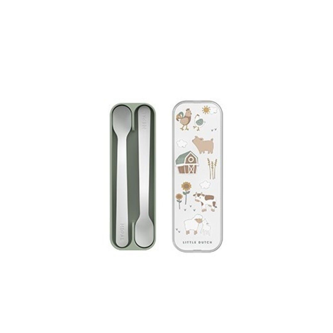 SET CUCHARAS CON ESTUCHE - Little Farm