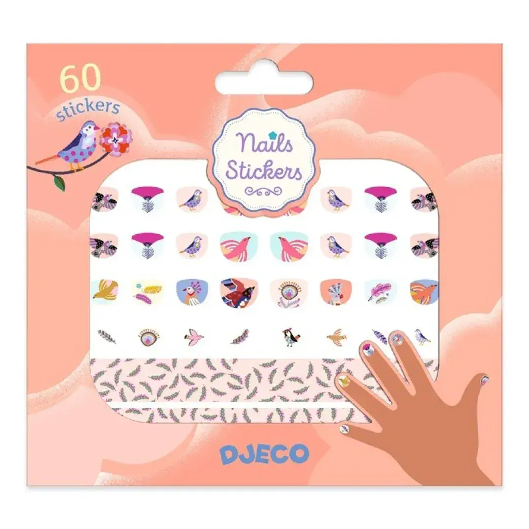 PEGATINAS PARA UÑAS - Plumas