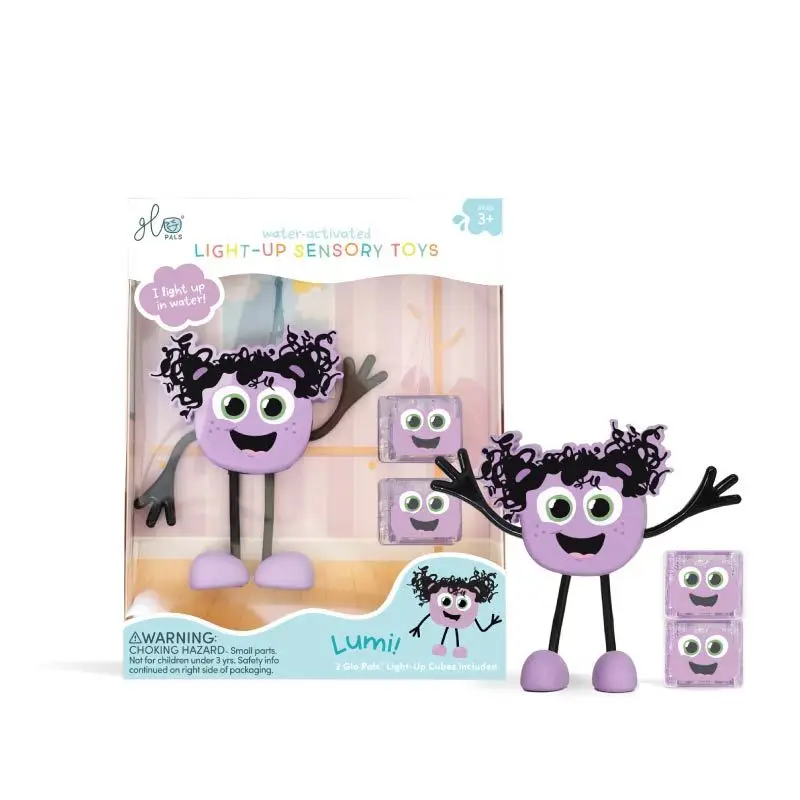 Set Personaje + 2 Cubos luz Lumi Lila