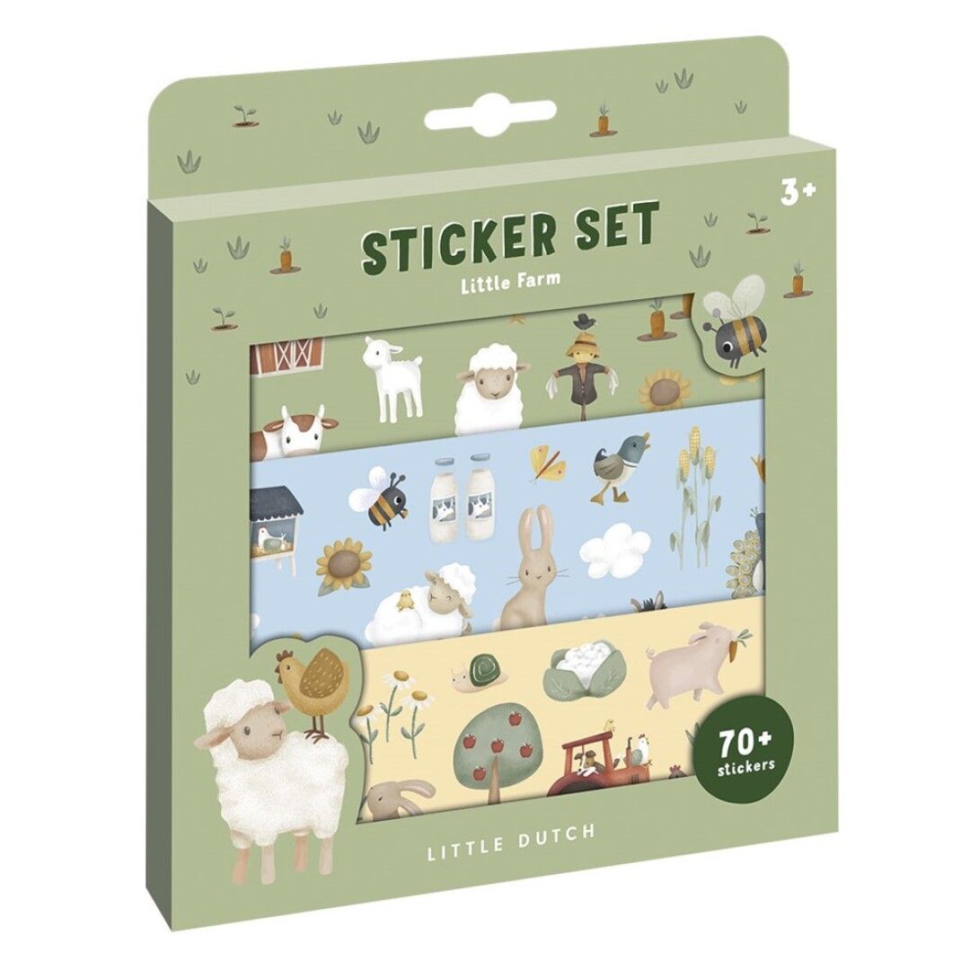 SET PEGATINAS LITTLE FARM