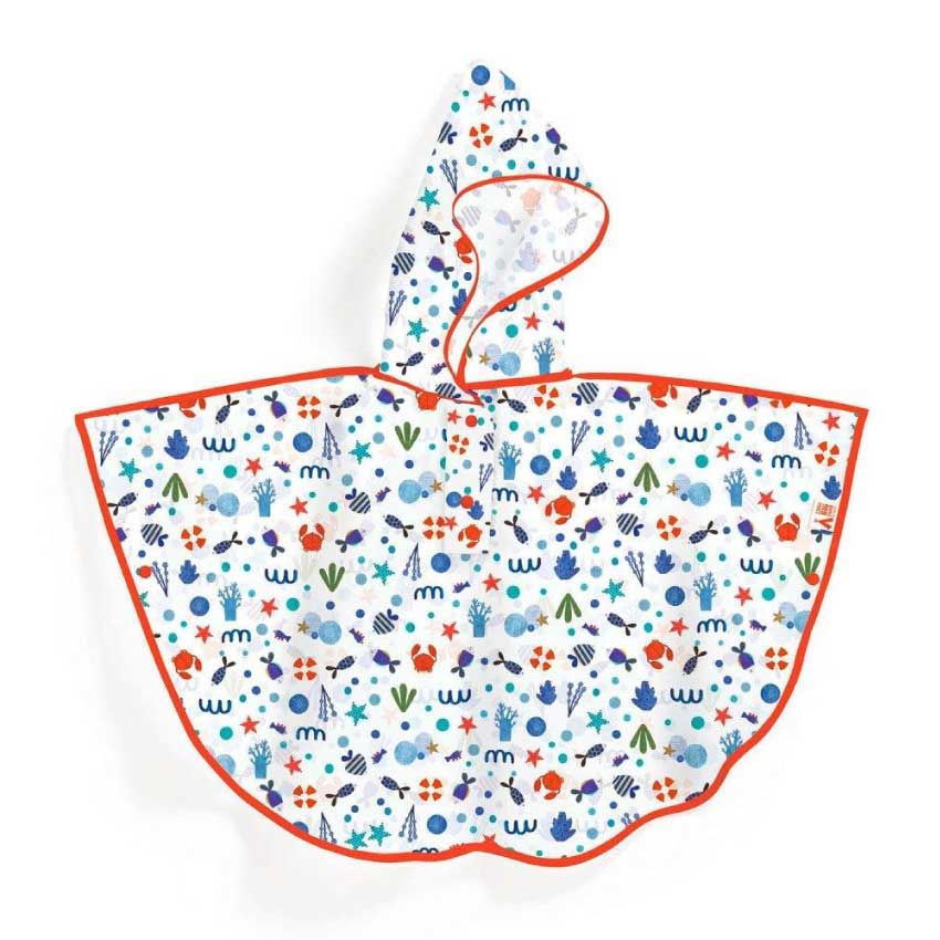 Poncho de lluvia Océano - 90-110cm