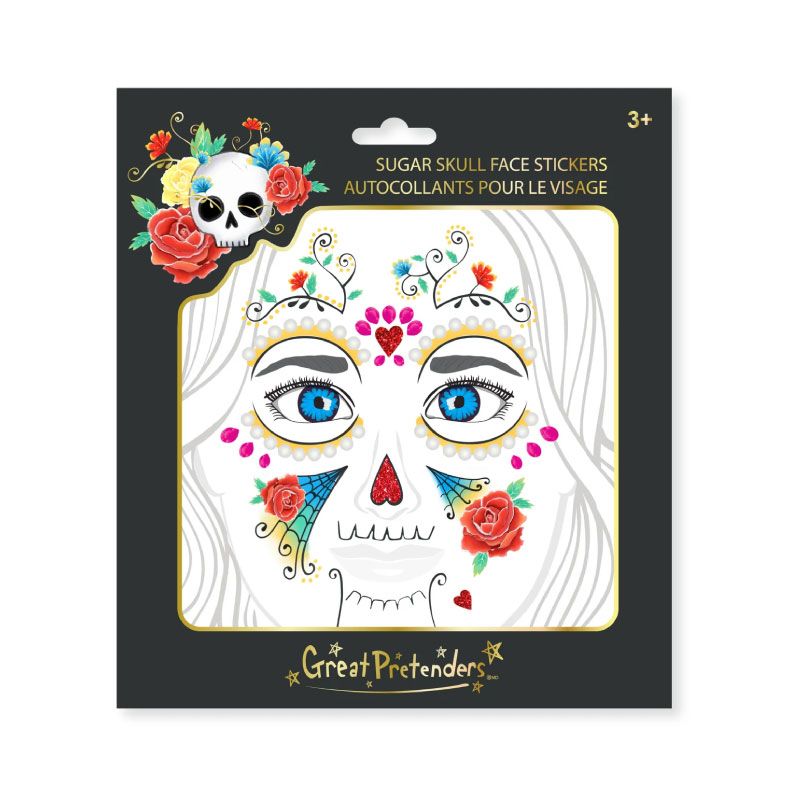 Pegatinas Faciales Catrina