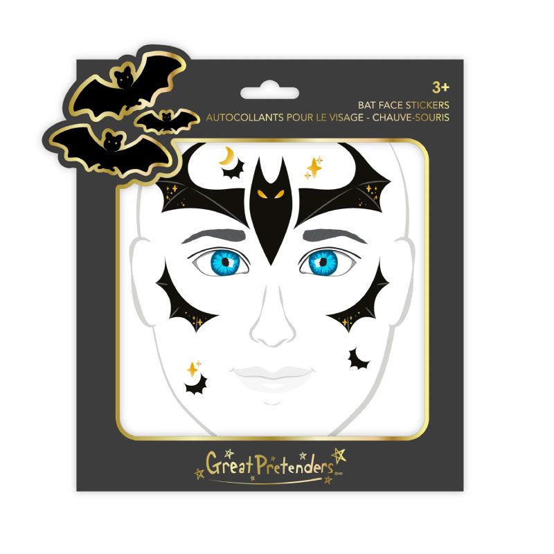 Pegatinas Faciales Bat