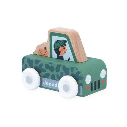 Coche de madera Todoterreno - Cross Roads