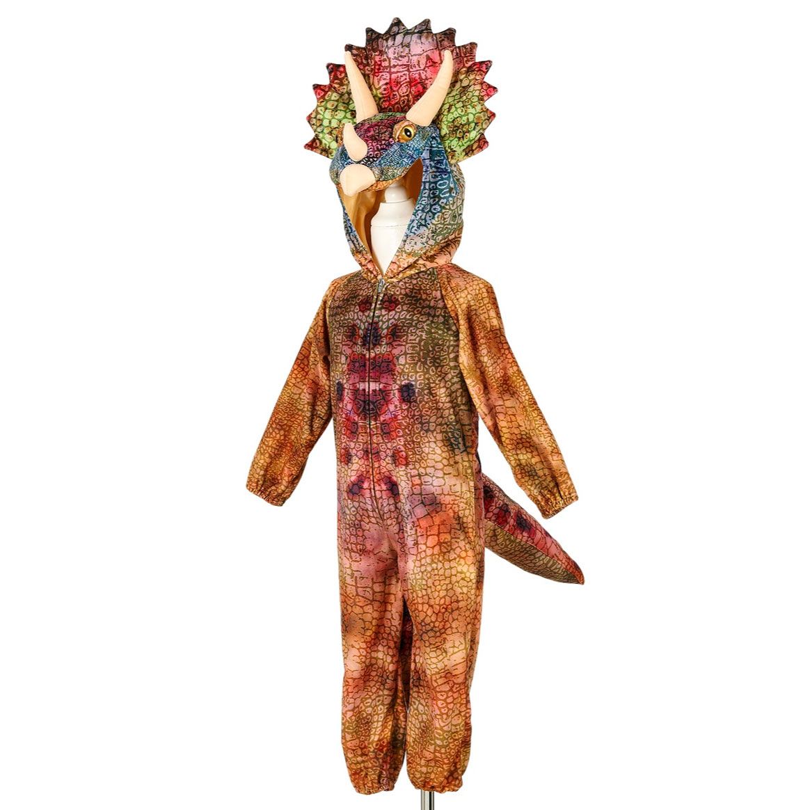 Disfraz Triceratops, 5-­7 años, 110­-122 cm