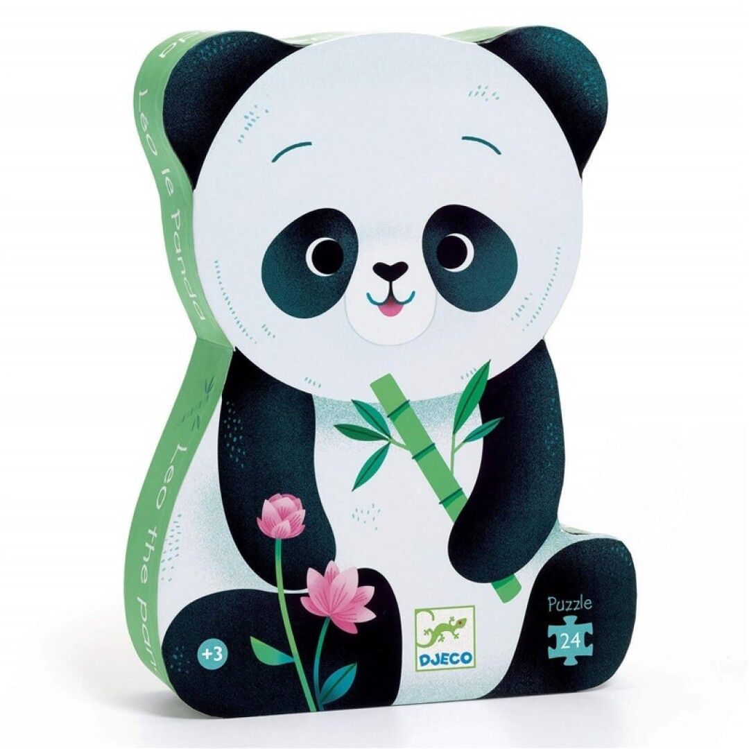 Puzle Silueta Panda - 24 Piezas