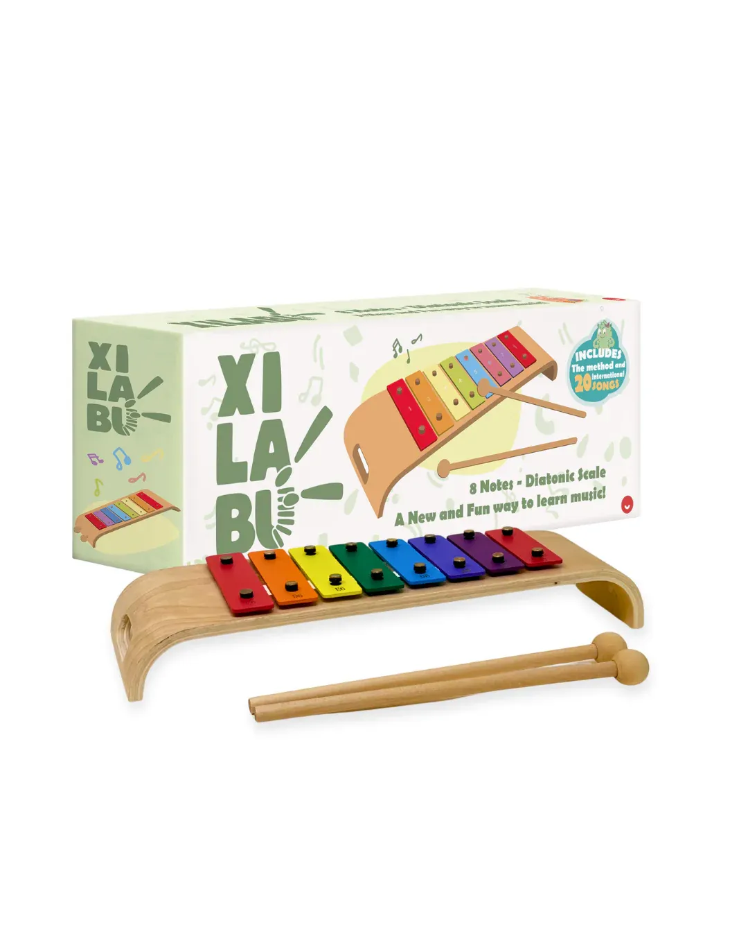 XILABÚ · Xilófono + método aprendizaje