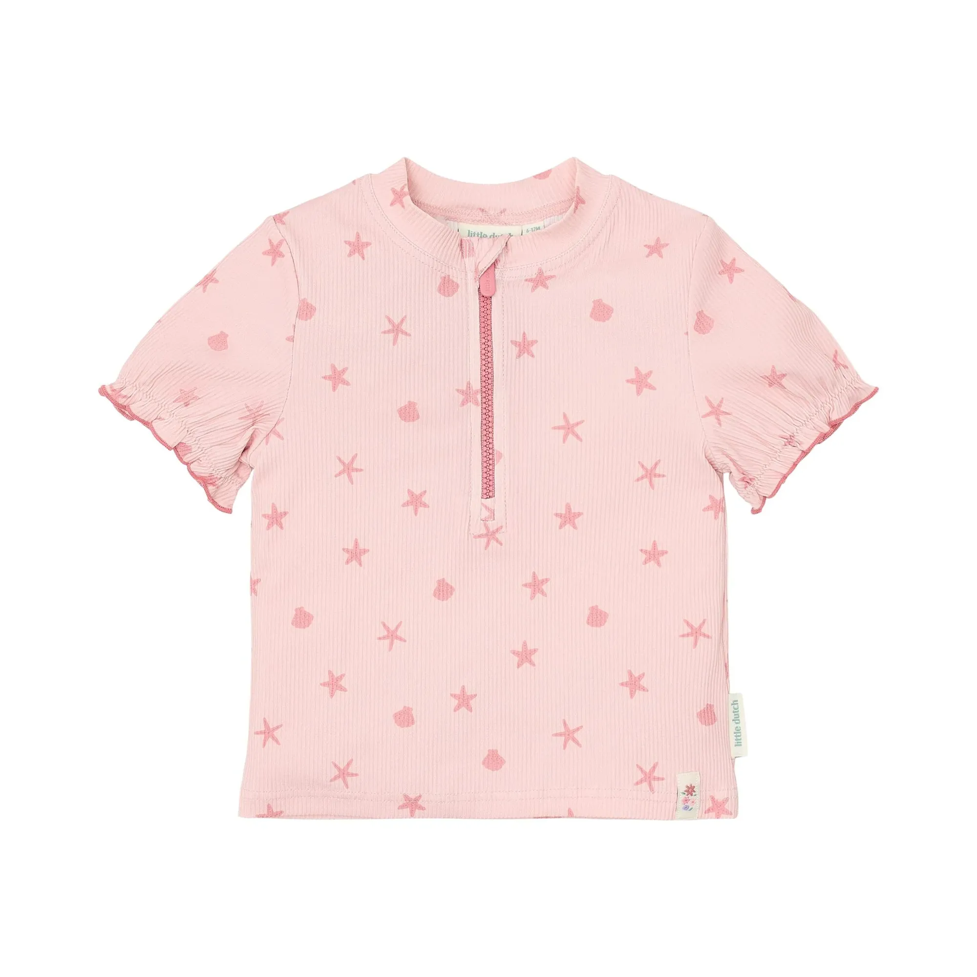 Camiseta Protección Solar manga corta · Pink shells