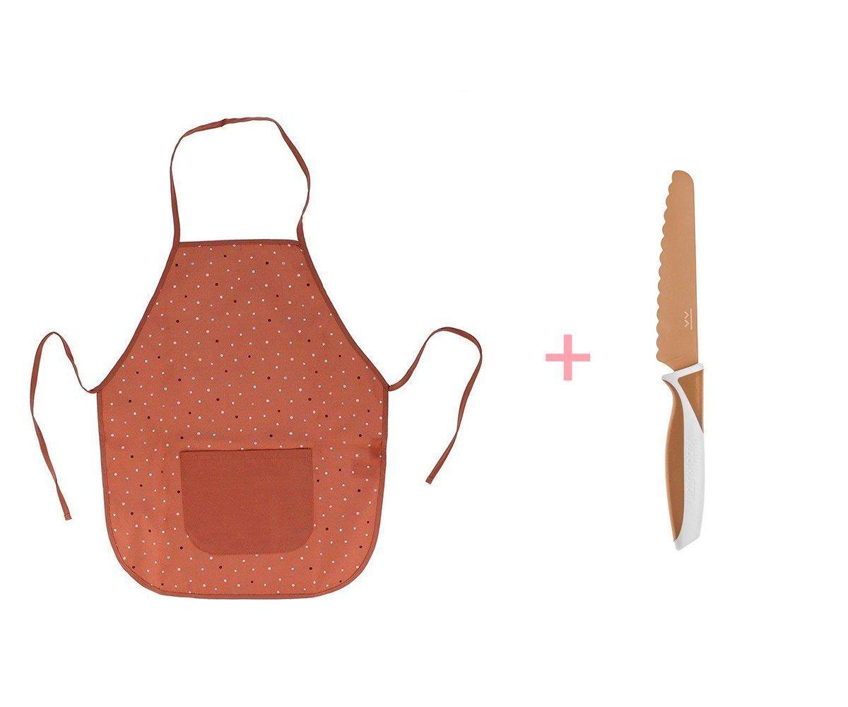 Pack Delantal Infantil + Cuchillo Caramel