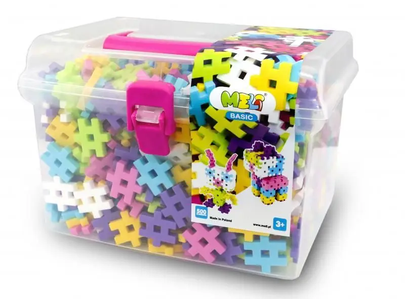 MELI BASIC PASTEL TRAVEL BOX 500pcs