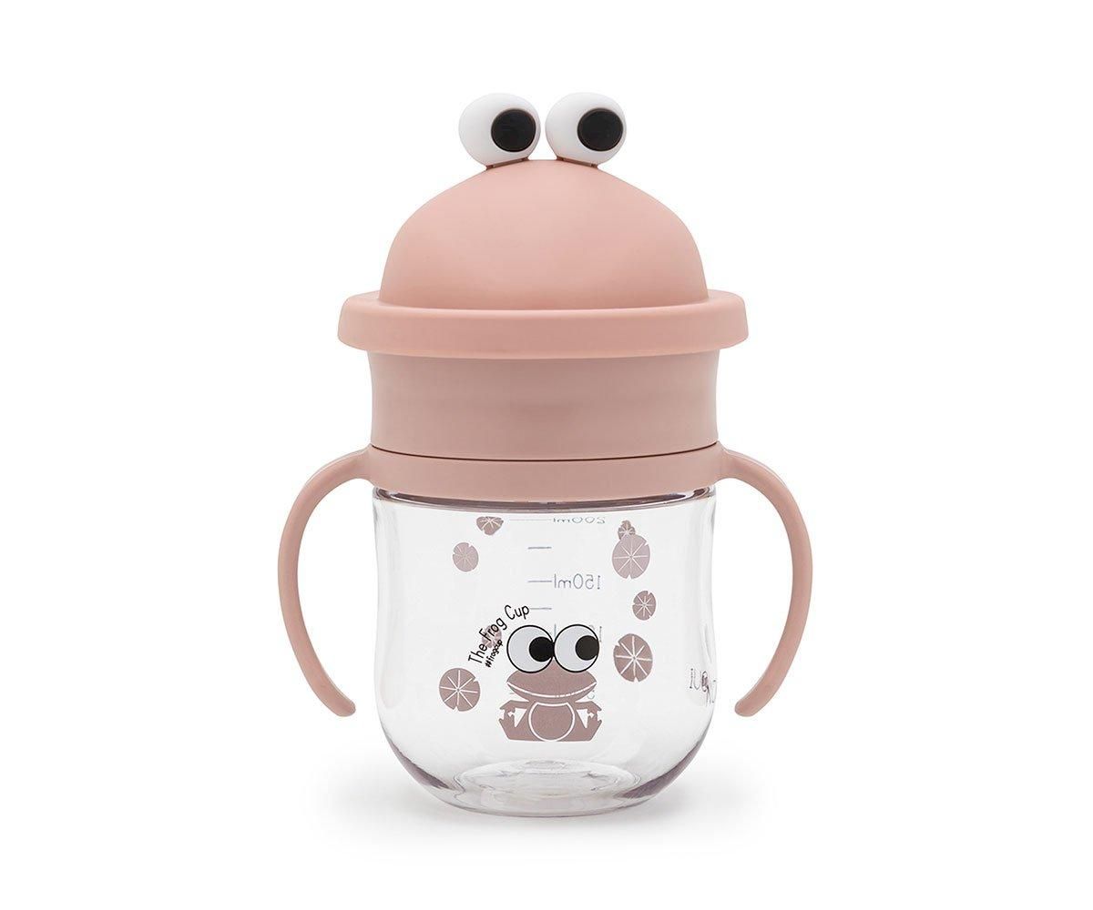 Vaso de aprendizaje 360º Frog Rosa 200ml