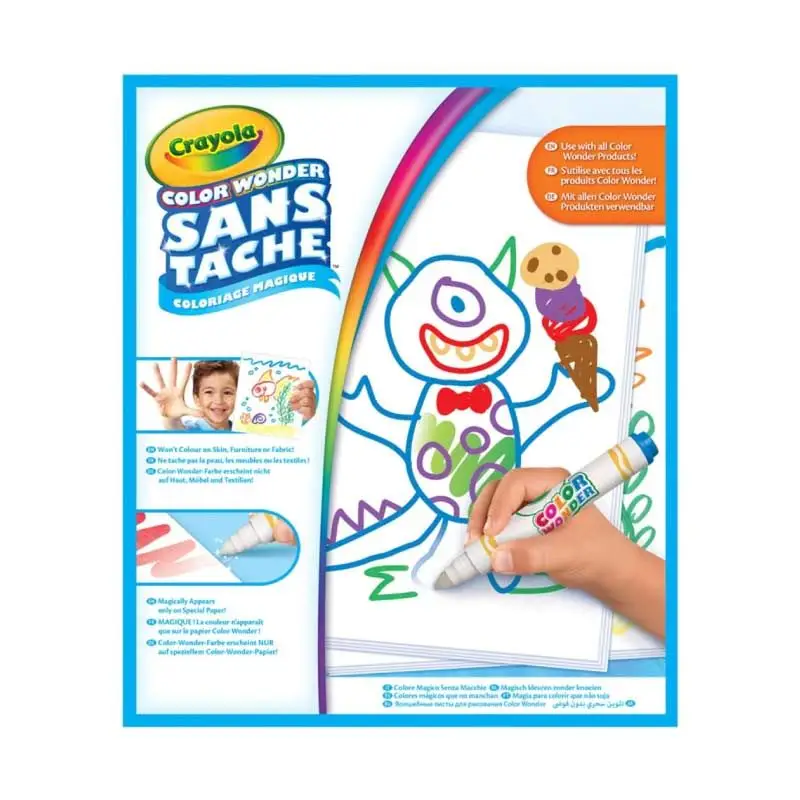 RECAMBIO COLOREA SIN MANCHAS CRAYOLA - 30uds
