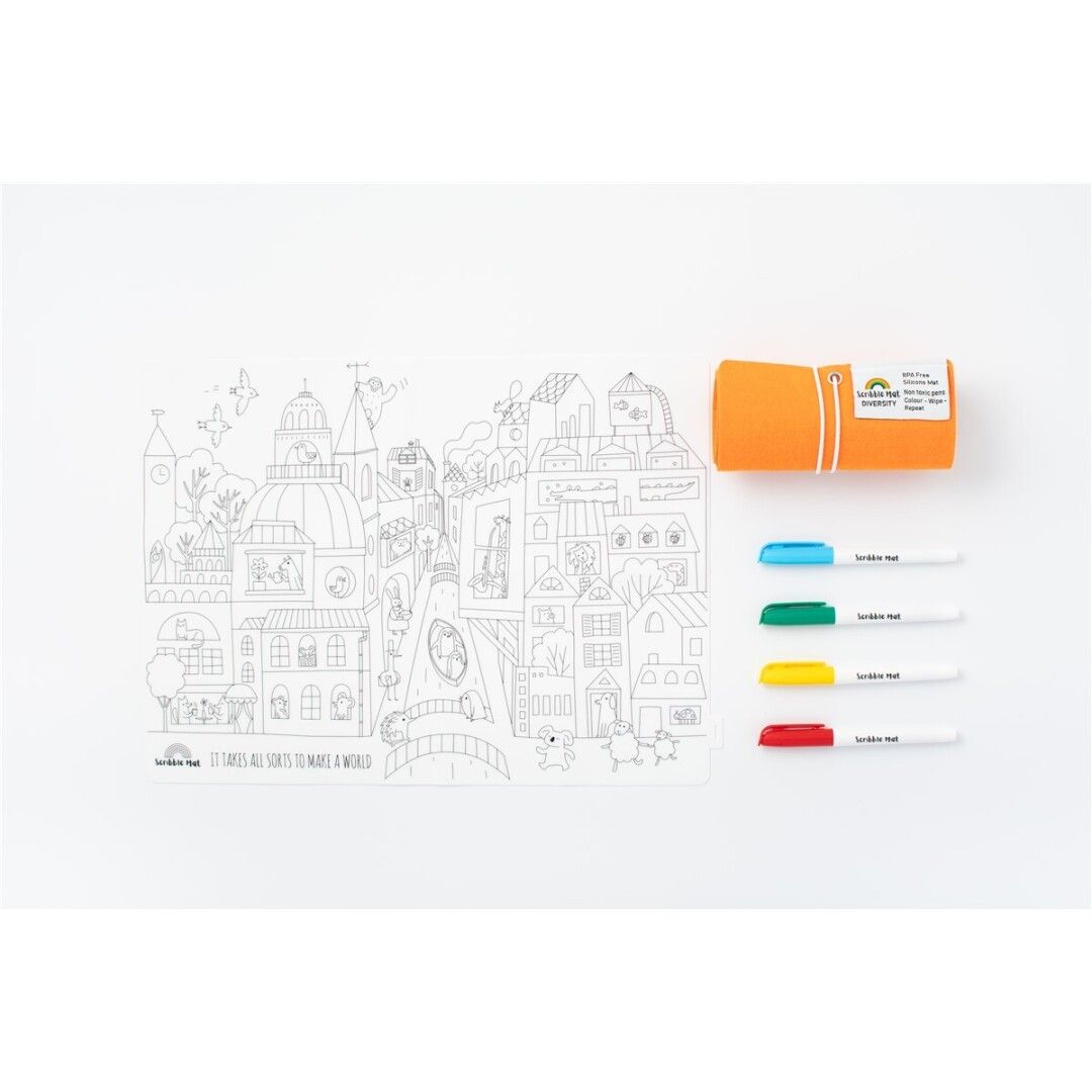 Mantel silicona para pintar · Diversity. 4 rotus