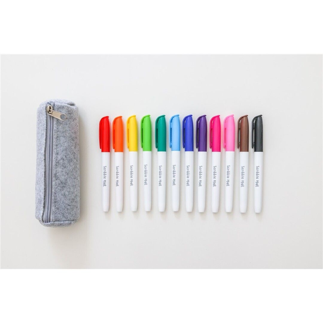 Estuche 12 rotus para Mantel de Silicona