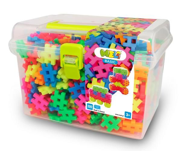 MELI BASIC NEON - TRAVEL BOX 500pcs